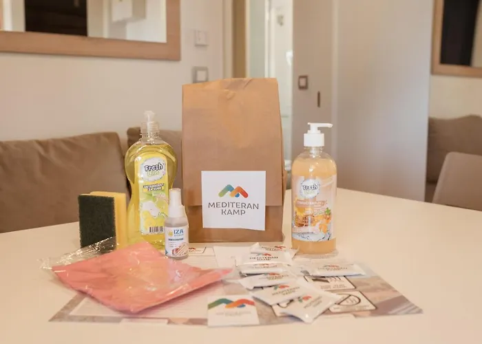 Prázdninový areál Campsite Lanterna Mobile Homes Mediteran Kamp Poreč